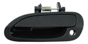 MANIJA EXTERIOR HD ACCORD 2P COUPE / 4P SEDAN 98-02  CON HOYO PARA LLAVE LISA PARA PINTAR NEGRA PLASTICO HUSHAN Izquierdo Delantera  