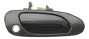 MANIJA EXTERIOR HD ACCORD 2P COUPE / 4P SEDAN 94-97  CON HOYO PARA LLAVE LISA PARA PINTAR NEGRA PLASTICO HUSHAN Derecho Delantera  