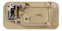 MANIJA INTERIOR HD ACCORD 4P SEDAN 90-93  BEIGE/CROMADA PLASTICO HUSHAN Izquierdo Trasera  