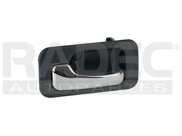 MANIJA INTERIOR HD ACCORD 4P SEDAN 90-93  AZUL/CROMADA PLASTICO HUSHAN Izquierdo Trasera  