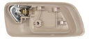 MANIJA INTERIOR HD ACCORD 4P SEDAN 98-02  BEIGE/CROMADA PLASTICO HUSHAN Izquierdo Trasera  