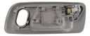 MANIJA INTERIOR HONDA ACCORD 4P SEDAN 98-02/ODYSSEY 99-04  CON HOYO PARA SEGURO GRIS/CROMO PLASTICO HUSHAN Derecho Delantera