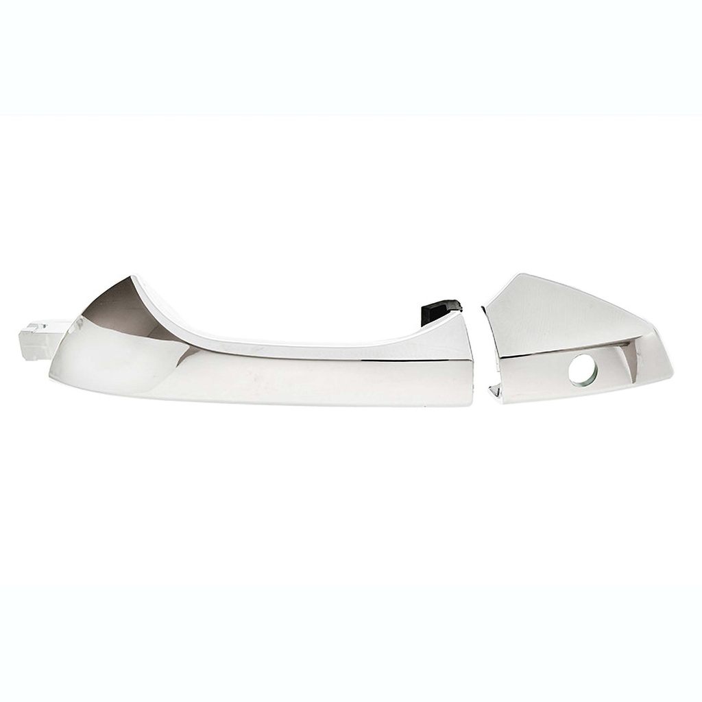 MANIJA EXTERIOR HD ACCORD 2P COUPE / 4P SEDAN 08-12  CON HOYO PARA LLAVE CROMADA PLASTICO HUSHAN Izquierdo Delantera  