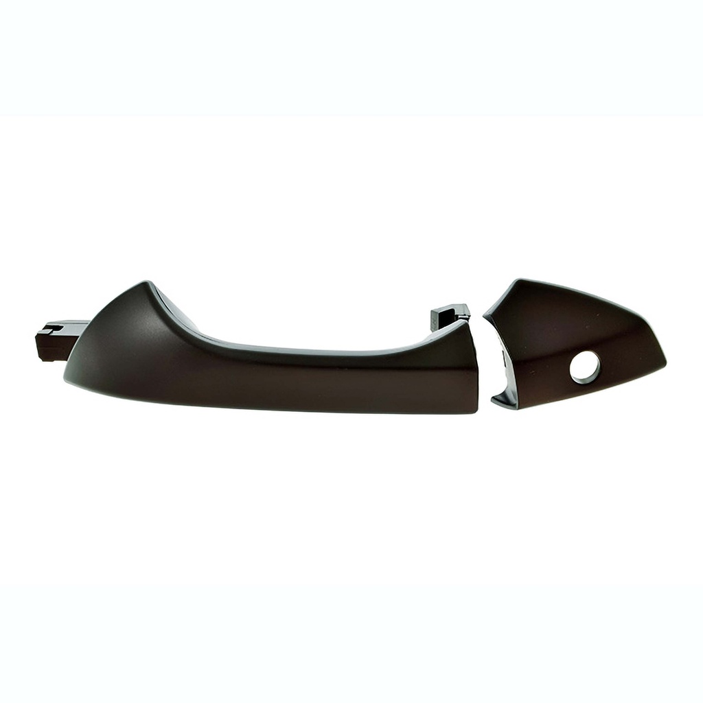 MANIJA EXTERIOR HD ACCORD 2P COUPE / 4P SEDAN 08-12  CON HOYO PARA LLAVE LISA PARA PINTAR NEGRA PLASTICO HUSHAN Izquierdo Delantera  