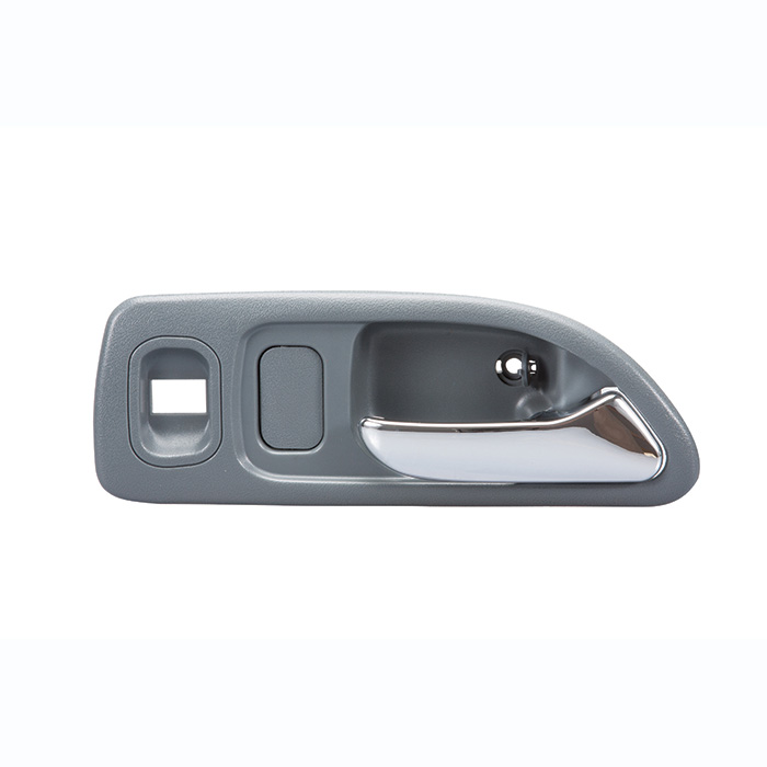 MANIJA INTERIOR HD ACCORD 4P SEDAN 94-97  CON HOYO PARA SEGURO Y CRISTAL GRIS CLARO/CROMADO PLASTICO HUSHAN Derecho Delantera  