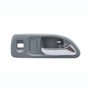 MANIJA INTERIOR HD ACCORD 4P SEDAN 94-97  CON HOYO PARA SEGURO Y CRISTAL GRIS CLARO/CROMADO PLASTICO HUSHAN Derecho Delantera  