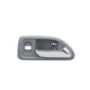 MANIJA INTERIOR HD ACCORD 4P SEDAN 94-97  CON HOYO PARA SEGURO GRIS CLARO/CROMADO PLASTICO HUSHAN Derecho Delantera  