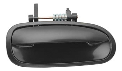 MANIJA EXTERIOR HONDA CIVIC 4P SEDAN 96-00  NEGRA PLASTICO HUSHAN Derecho Trasera