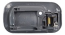MANIJA INTERIOR HD CIVIC 4P SEDAN 92-95  SIN HOYO PARA SEGURO GRIS PLASTICO HUSHAN Izquierdo Delantera/Trasera  