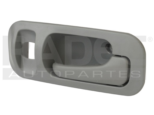 [012-1302-06] MANIJA INTERIOR HD CIVIC 4P SEDAN 92-95  CON HOYO PARA CRISTAL GRIS PLASTICO HUSHAN Derecho Trasera  