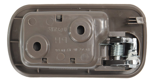 MANIJA INTERIOR HD CIVIC 4P SEDAN 01-05  CAFE/CROMADO PLASTICO HUSHAN Izquierdo Trasera  