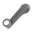 MANIJA DE ELEVAR HD CIVIC 84-88  PERILLA GRIS/ALUMINIO PLASTICO GRIS HUSHAN    