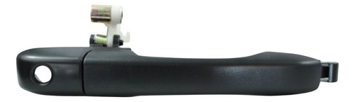 MANIJA EXTERIOR HD CR-V 02-06  CON HOYO PARA LLAVE LISA PARA PINTAR NEGRA PLASTICO HUSHAN Derecho Delantera  
