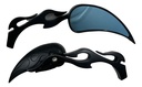 ESPEJO RETROVISOR MOTO IRON RACING HELLFIRE NEGRO