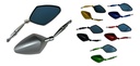 ESPEJO MOTO IRON RACING IR0200 PLATA
