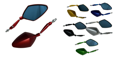 ESPEJO MOTO IRON RACING IR0200 ROJO