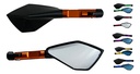 ESPEJO IRON RACING ITALIA NARANJA