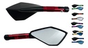 ESPEJO IRON RACING ITALIA ROJO