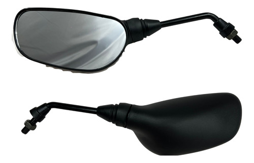 Espejo Retrovisor Moto Boxer 150 Negro 10mmRED Juego