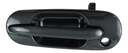 MANIJA EXTERIOR HD CR-V 97-01  CON HOYO PARA LLAVE LISA PARA PINTAR NEGRA PLASTICO HUSHAN Izquierdo Delantera  