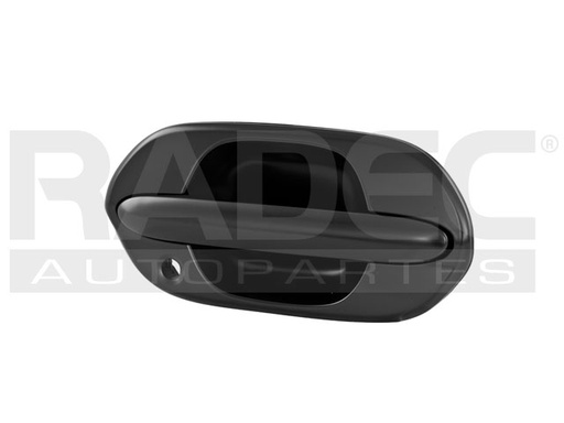 MANIJA EXTERIOR HD ODYSSEY 99-04  CON HOYO PARA LLAVE LISA PARA PINTAR NEGRA HUSHAN Derecho Delantera  