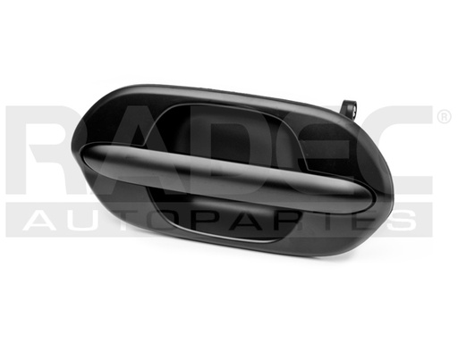 MANIJA EXTERIOR HD ODYSSEY 99-04  LISA PARA PINTAR NEGRA PLASTICO HUSHAN Izquierdo  Puerta corrediza 