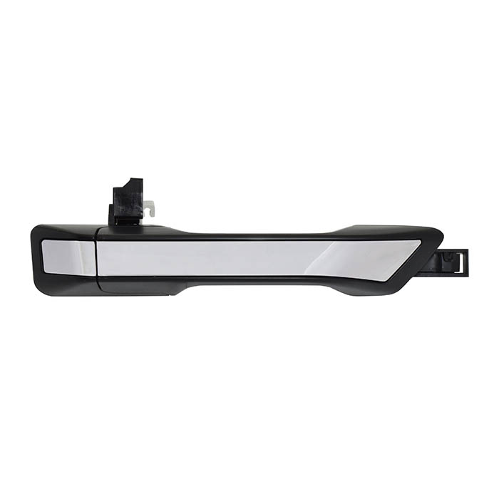MANIJA EXTERIOR HD ODYSSEY 11-16  SIN HOYO PARA LLAVE SIN SENSOR LISA NEGRA/CROMO PLASTICO HUSHAN Derecho Delantera  