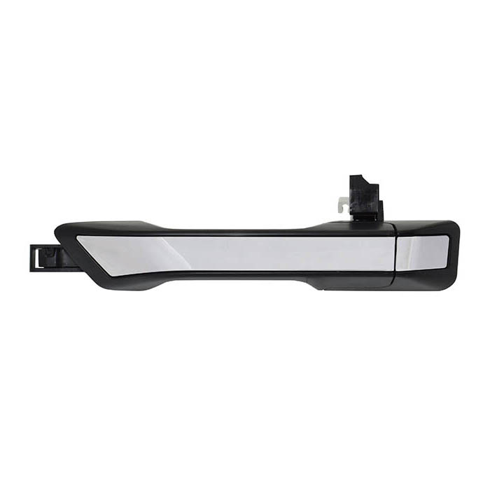 MANIJA EXTERIOR HD ODYSSEY 11-16  SIN HOYO PARA LLAVE SIN SENSOR LISA NEGRA/CROMO PLASTICO HUSHAN Izquierdo Delantera  