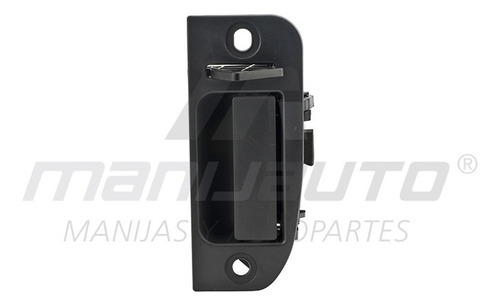 [012-1309-02] MANIJA INTERIOR HD ELEMENT 03-11  NEGRO PLASTICO HUSHAN   Costado 