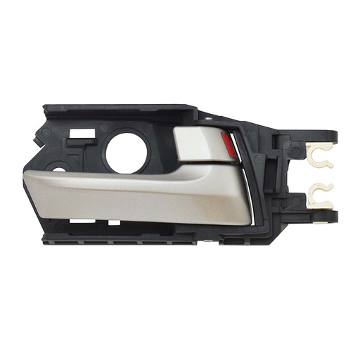 [012-1310-12] MANIJA INTERIOR HD CITY 09-14  PLATA PLASTICO HUSHAN Derecho Delantera/Trasera  