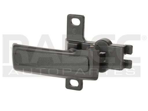 [012-1502-04] MANIJA INTERIOR IZ LUV 81-96  CV 88-05  NEGRO PLASTICO SOLO REPUESTO HUSHAN Derecho Delantera/Trasera  