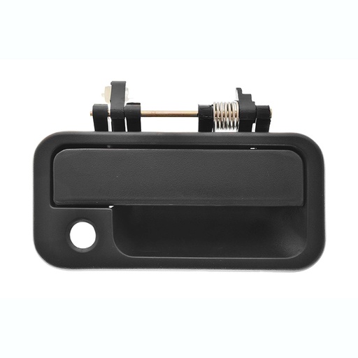 [012-1503-02] MANIJA EXTERIOR HD PASSPORT 94-02  IZ RODEO 98-04/AMIGO 98-00  CON HOYO PARA LLAVE CORRUGADA NEGRA PLASTICO HUSHAN Derecho Delantera  