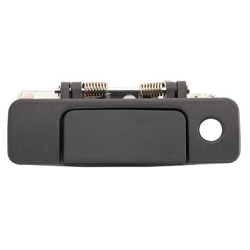 [012-1601-04] MANIJA EXTERIOR JP GRAND CHEROKEE 93-98/CHEROKEE SPORT 97-01  CON HOYO PARA LLAVE 5TA PUERTA CORRUGADA NEGRO PLASTICO HUSHAN    