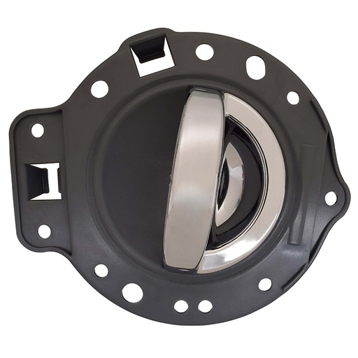 [012-1603-01] MANIJA INTERIOR JP COMMANDER 06-10  CON BASE GRIS/CROMO PLASTICO HUSHAN Izquierdo Delantera/Trasera  