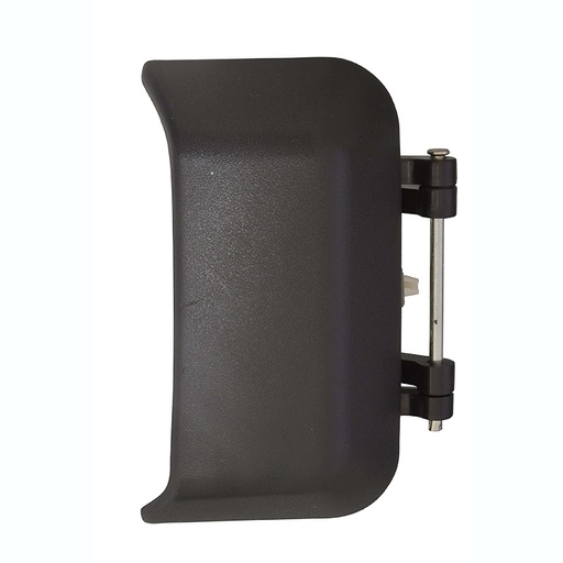 [012-1604-08] MANIJA EXTERIOR JP COMPASS 07-17  CORRUGADA NEGRA PLASTICO HUSHAN Derecho Trasera  