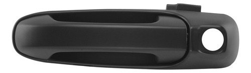 [012-1605-13] MANIJA EXTERIOR JP GRAND CHEROKEE 99-04/LIBERTY 02-07  DG DURANGO 04-09  CORRUGADA NEGRA PLASTICO HUSHAN Izquierdo Delantera  
