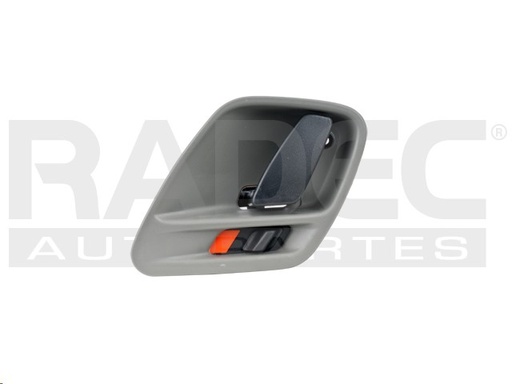 [012-1605-23] MANIJA INTERIOR JP GRAND CHEROKEE LAREDO 99-04  GRIS PLASTICO HUSHAN Izquierdo Delantera/Trasera  