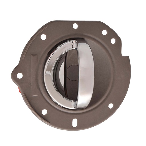 [012-1607-49] MANIJA INTERIOR JP LIBERTY LIMITED 02-07  CON BASE BEIGE/CROMADA PLASTICO HUSHAN Izquierdo Delantera/Trasera  