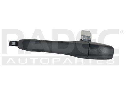 [012-1608-03] MANIJA EXTERIOR JP PATRIOT 07-17  DG CALIBER 07-12  CORRUGADA NEGRA PLASTICO HUSHAN Izquierdo Trasera  