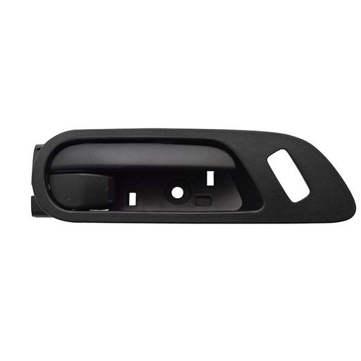 [012-1901-14] MANIJA INTERIOR MZ 3 10-13  CON HOYO PARA SEGURO NEGRO PLASTICO HUSHAN Derecho Delantera  