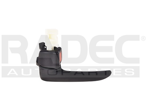 [012-1901-17] MANIJA INTERIOR MZ 3 DELANTERA/TRASERA 04-09 NEGRO (SOLO REPUESTO) IZQ