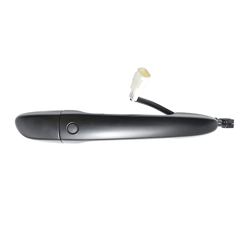 [012-1901-22] MANIJA EXTERIOR MZ 2 12-18/3 10-16/6 09-16/CX-5 14-16  SIN HOYO PARA LLAVE CON SENSOR LISA NEGRA HUSHAN Derecho Delantera  