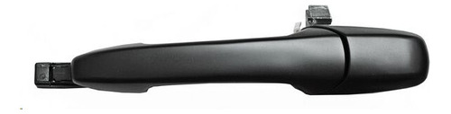 [012-1902-01] MANIJA EXTERIOR MZ 6 03-08  LISA PARA PINTAR NEGRA PLASTICO HUSHAN Izquierdo Trasera  