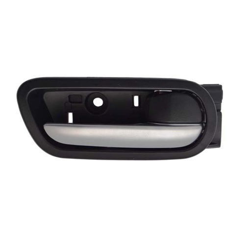 [012-1902-04] MANIJA INTERIOR MZ 6 09-13  NEGRO/PLATA PLASTICO HUSHAN Derecho Trasera  