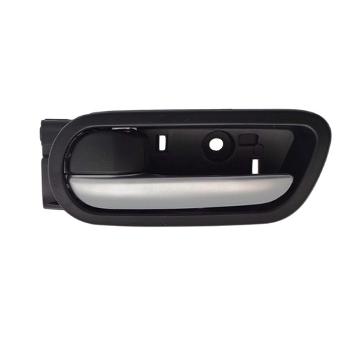 [012-1902-05] MANIJA INTERIOR MZ 6 09-13  NEGRO/PLATA PLASTICO HUSHAN Izquierdo Trasera  