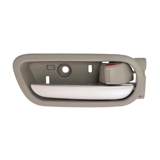 [012-1902-08] MANIJA INTERIOR MZ 6 09-13  GRIS/PLATA PLASTICO HUSHAN Derecho Trasera  