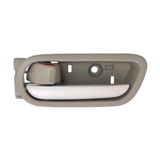 [012-1902-09] MANIJA INTERIOR MZ 6 09-13  GRIS/PLATA PLASTICO HUSHAN Izquierdo Trasera  