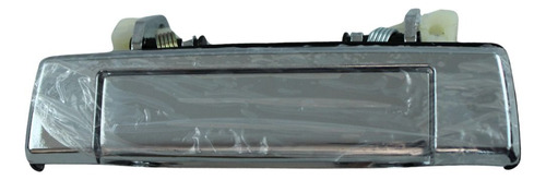[012-1905-12] MANIJA EXTERIOR MZ B2000/B2200 86-93  CROMADA METAL HUSHAN Derecho/Izquierdo Delantera  