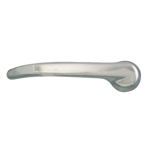[012-1905-13] MANIJA INTERIOR MZ B1600 77-81  CROMO ZINC HUSHAN Derecho Delantera  