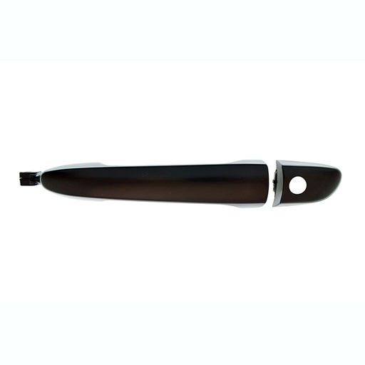 [012-1915-03] MANIJA EXTERIOR MZ 2 12-15/3 10-18/6 09-18/CX-5 13-16  CON HOYO PARA LLAVE LISA PARA PINTAR NEGRA PLASTICO HUSHAN Izquierdo Delantera  